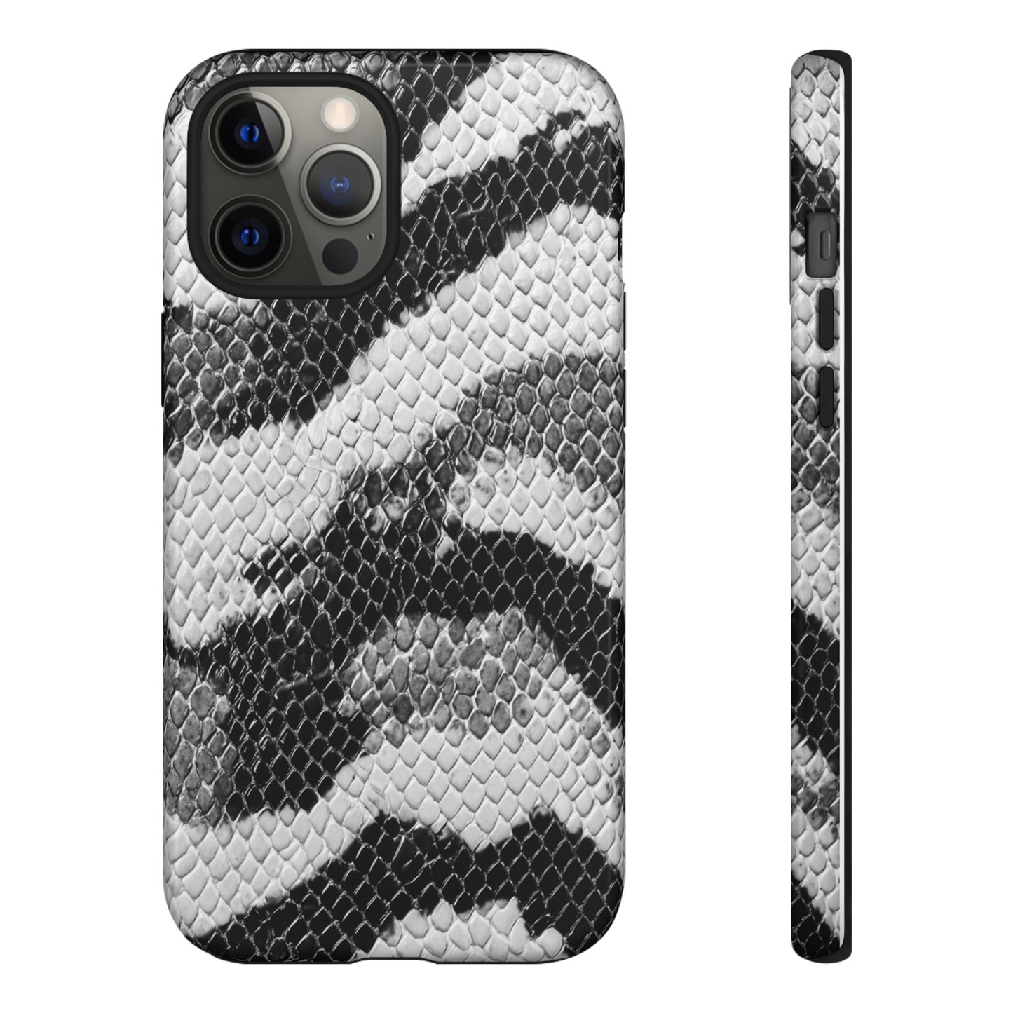 Black & White Snakeskin [TOUGH CASE]