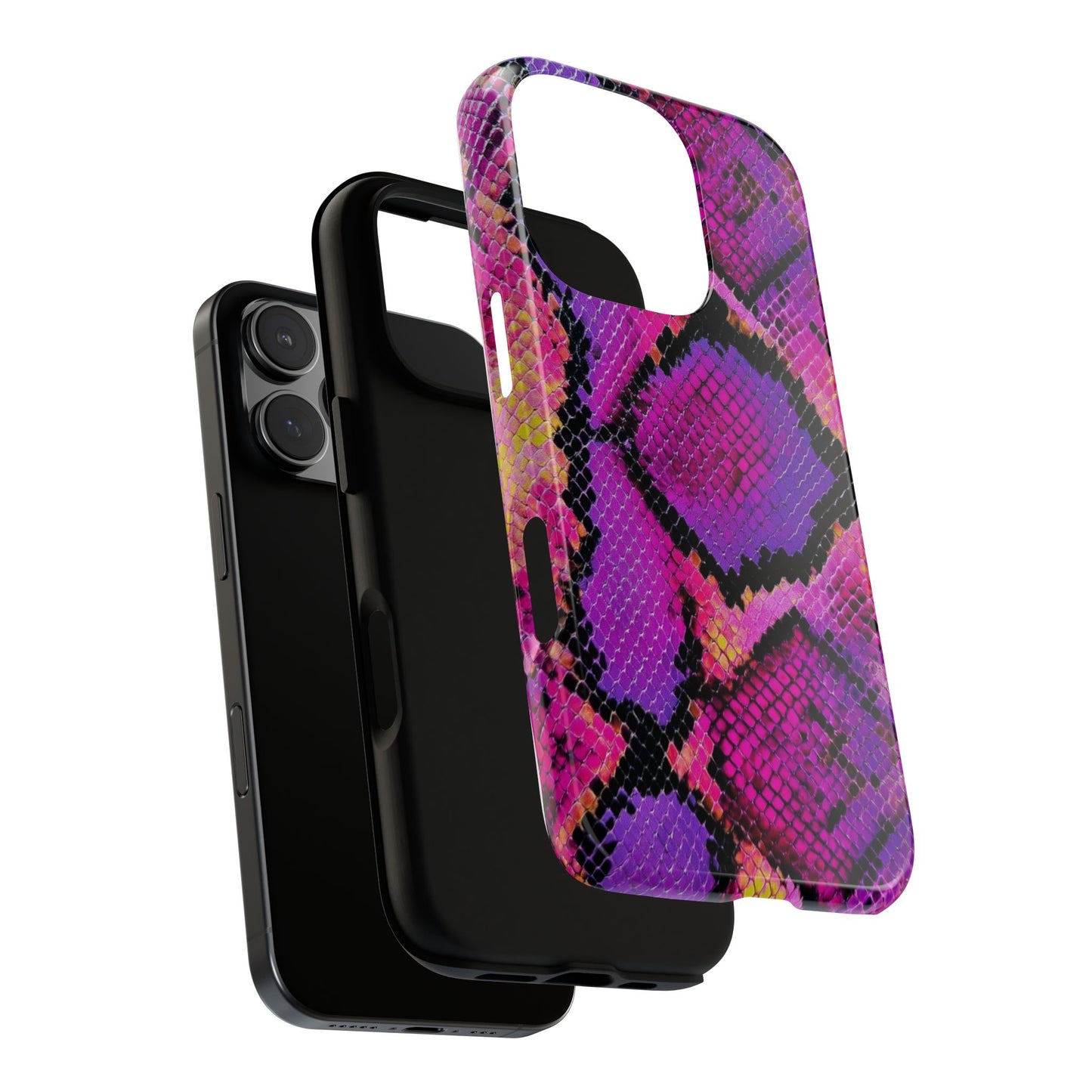 Purple Pink Snake Skin [TOUGH CASE]
