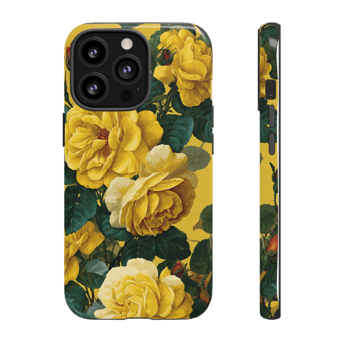 Floral Yellow Roses [TOUGH CASE]