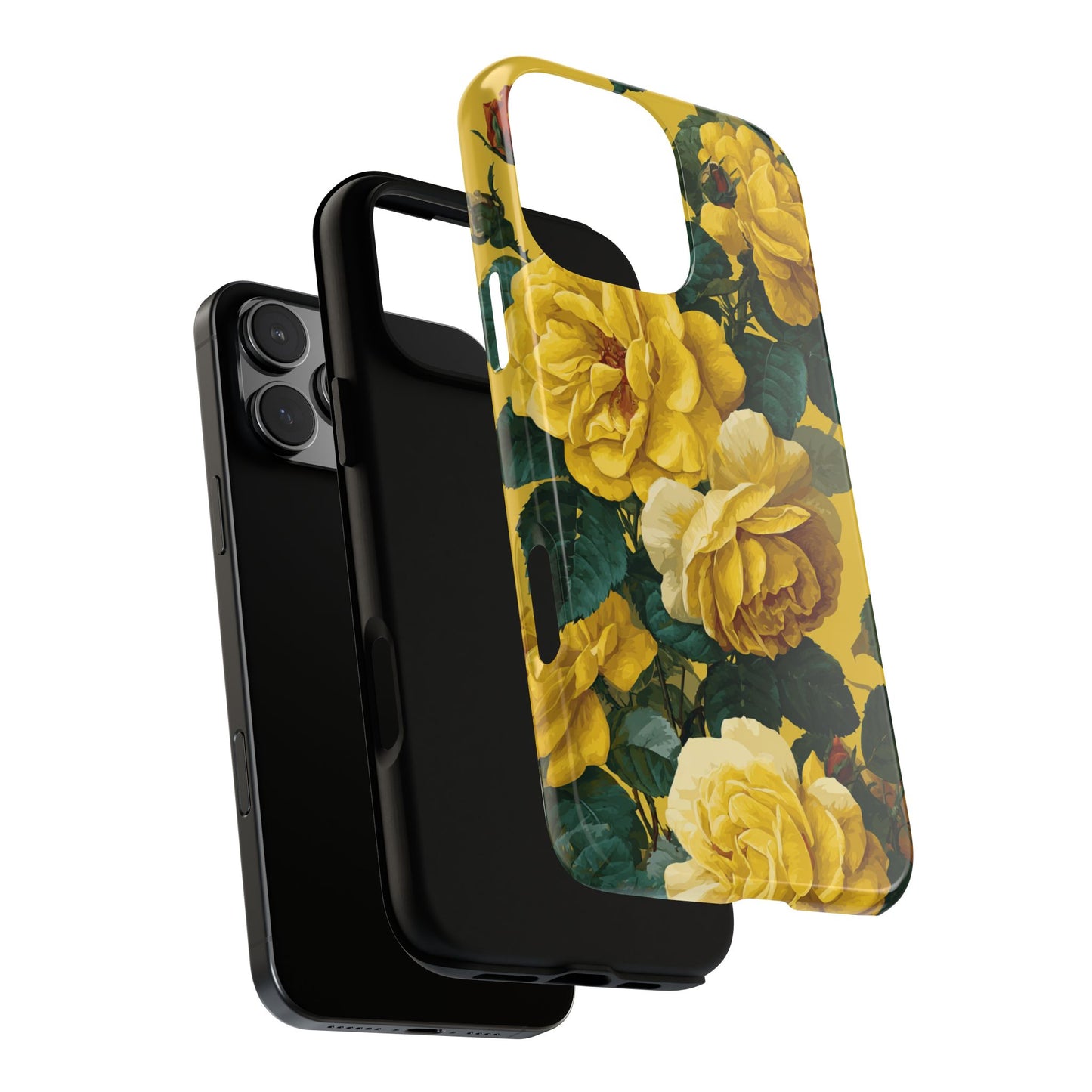 Floral Yellow Roses [TOUGH CASE]