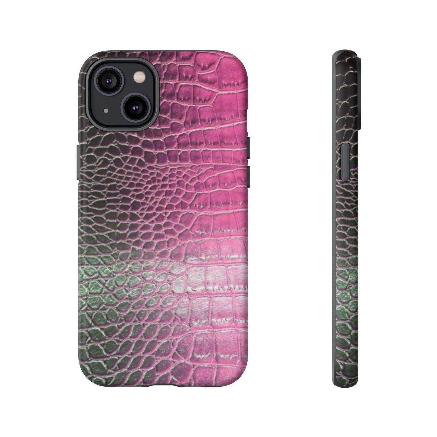 Purple Crocodile Leather [TOUGH CASE]