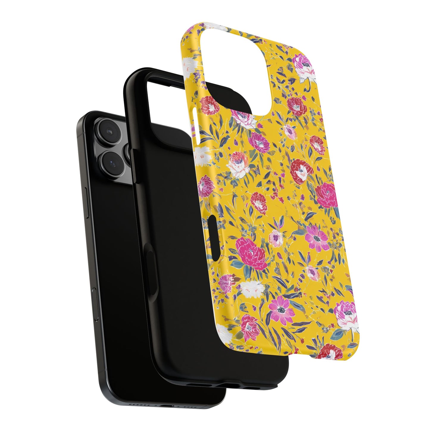 Floral 01 (iPhone X - iPhone 17 Pro Max) [TOUGH CASE]
