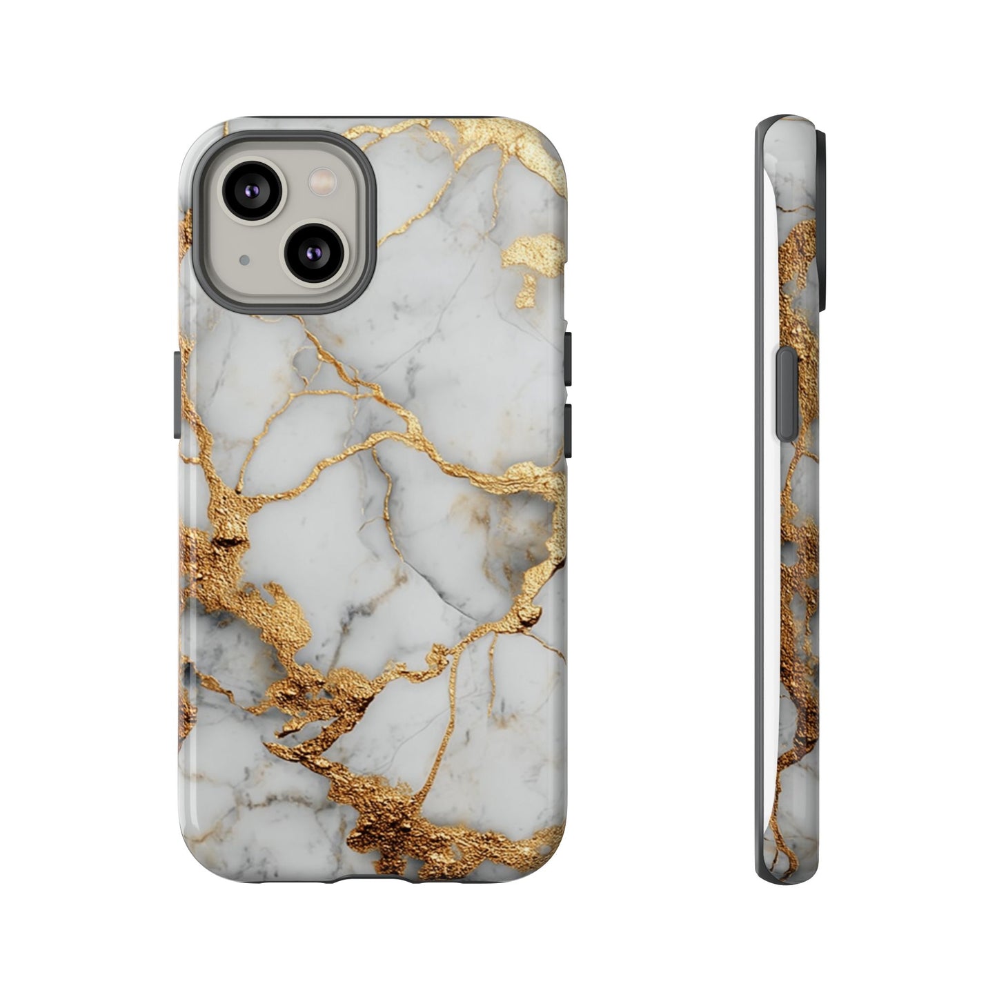 White & Gold Marble [TOUGH CASE]