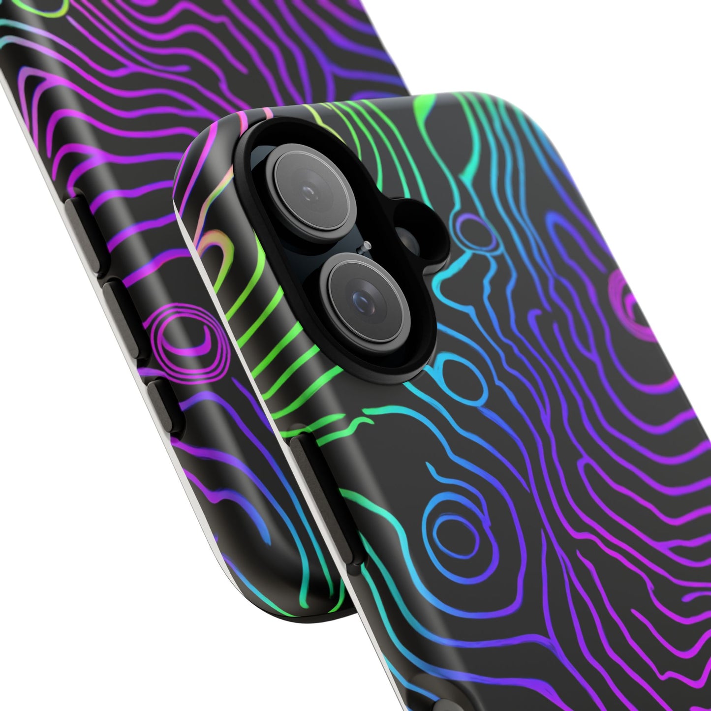 Topographic (iPhone X - iPhone 17 Pro Max) [TOUGH CASE]