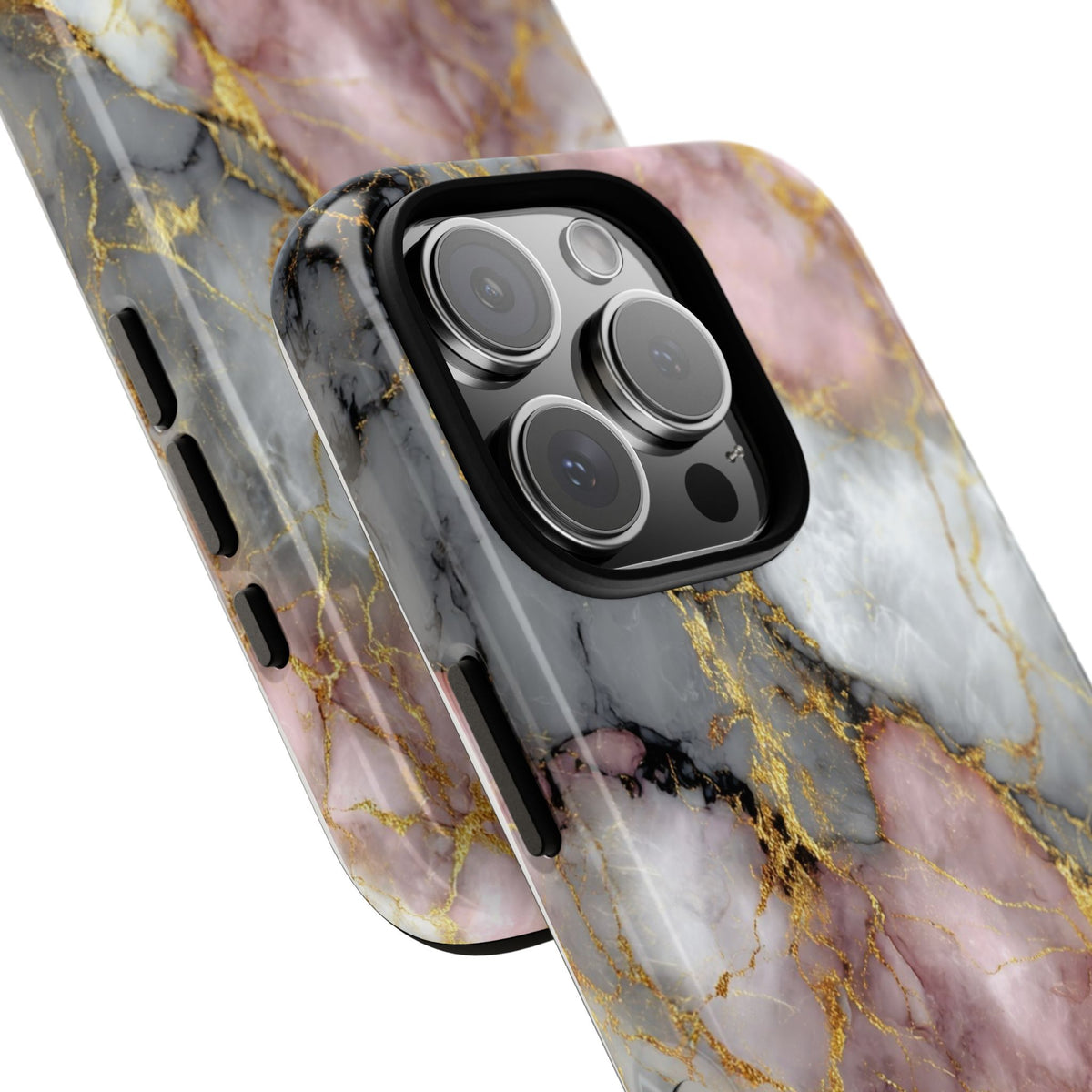 Rose & White Marble
