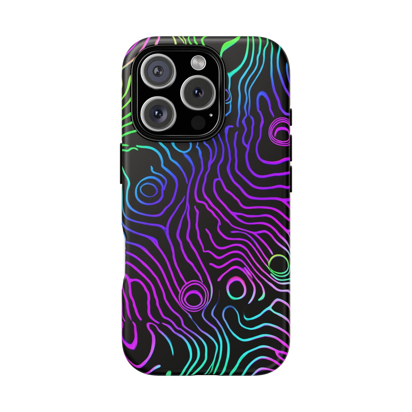 Topographic (iPhone X - iPhone 17 Pro Max) [TOUGH CASE]