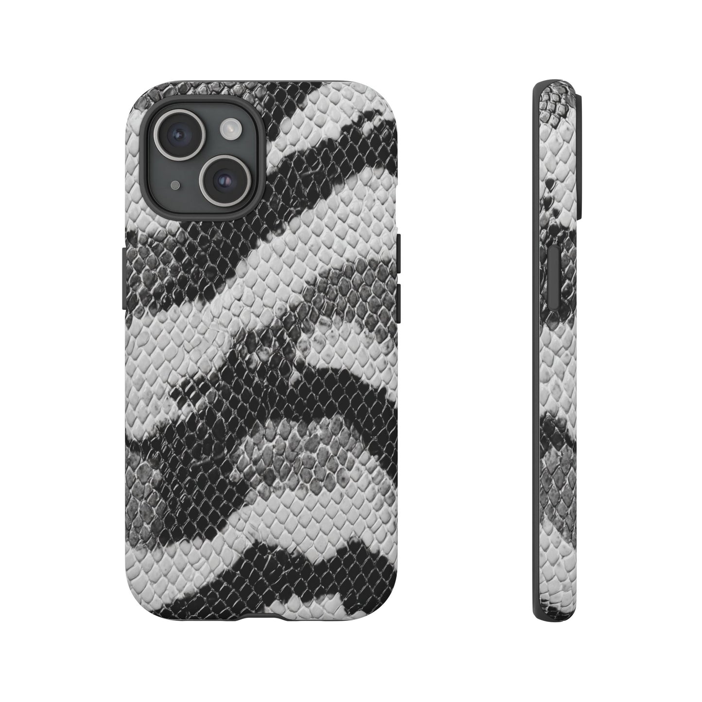 Black & White Snakeskin [TOUGH CASE]