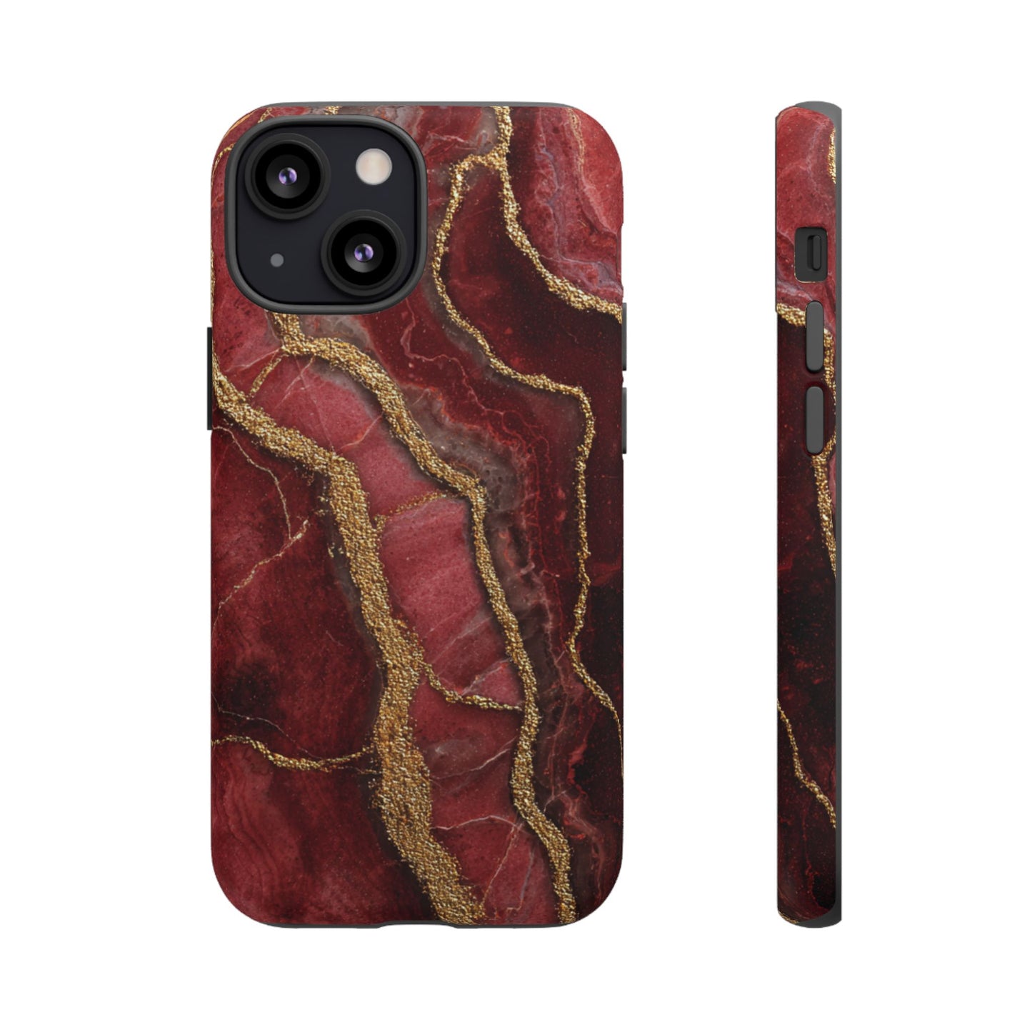 Red & Gold Marble [TOUGH CASE]