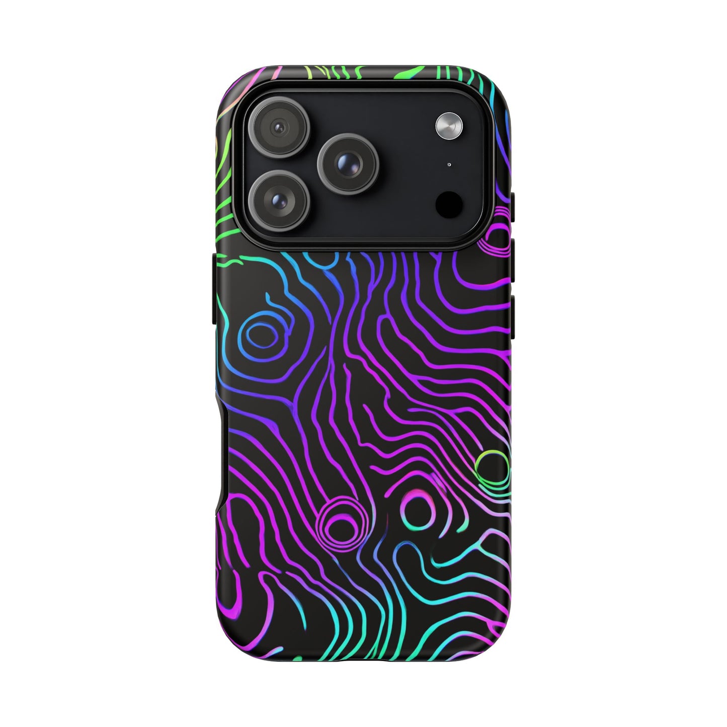 Topographic (iPhone X - iPhone 17 Pro Max) [TOUGH CASE]
