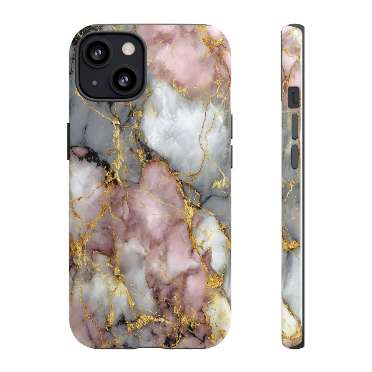 Rose & White Marble