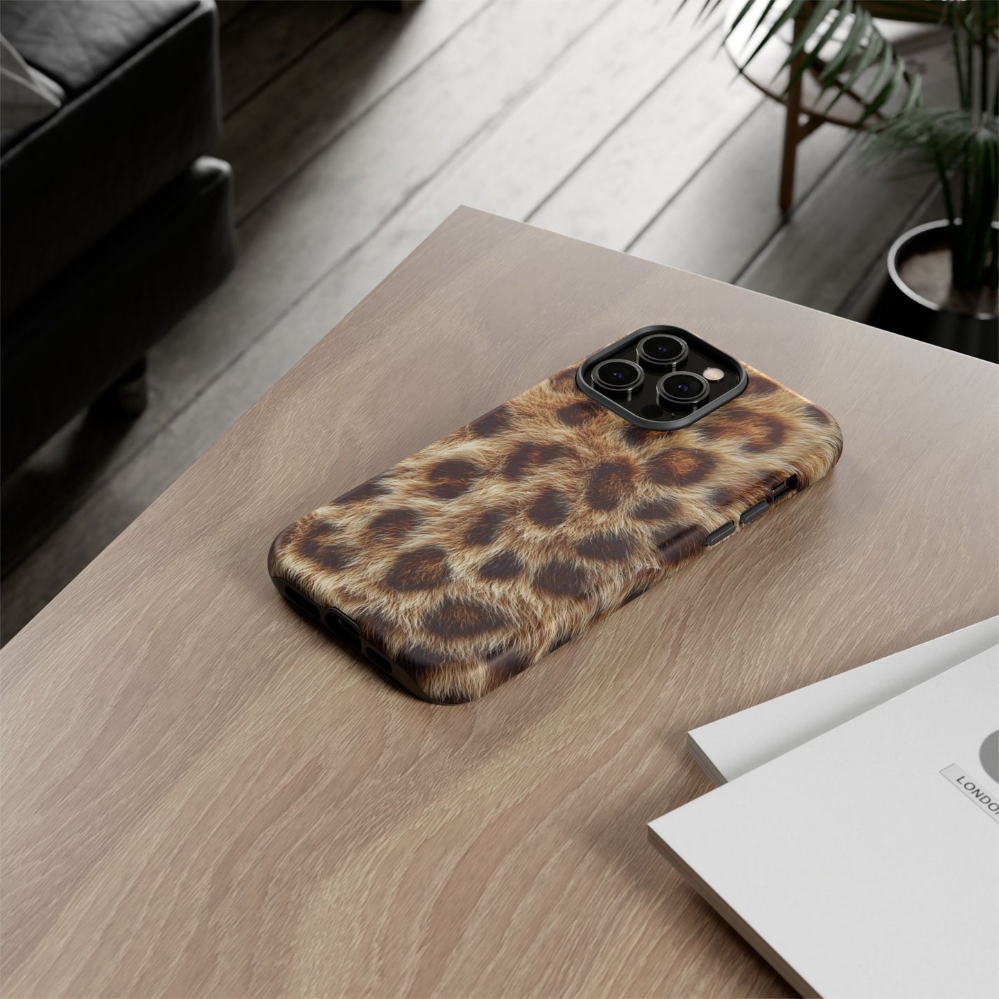Leopard Print (iPhone X - iPhone 17 Pro Max) [TOUGH CASE]