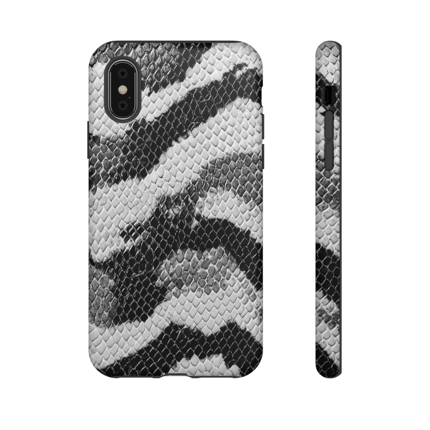 Black & White Snakeskin [TOUGH CASE]