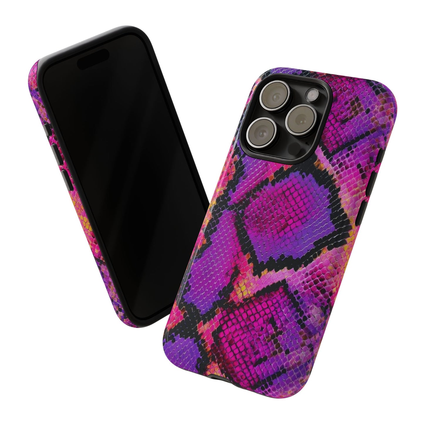 Purple Pink Snake Skin [TOUGH CASE]