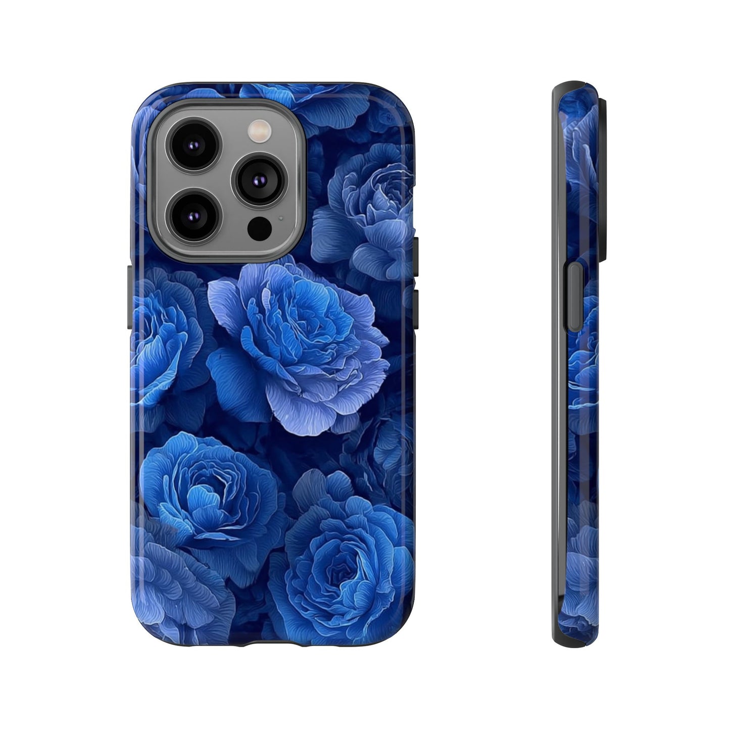Floral Blue Roses [TOUGH CASE]