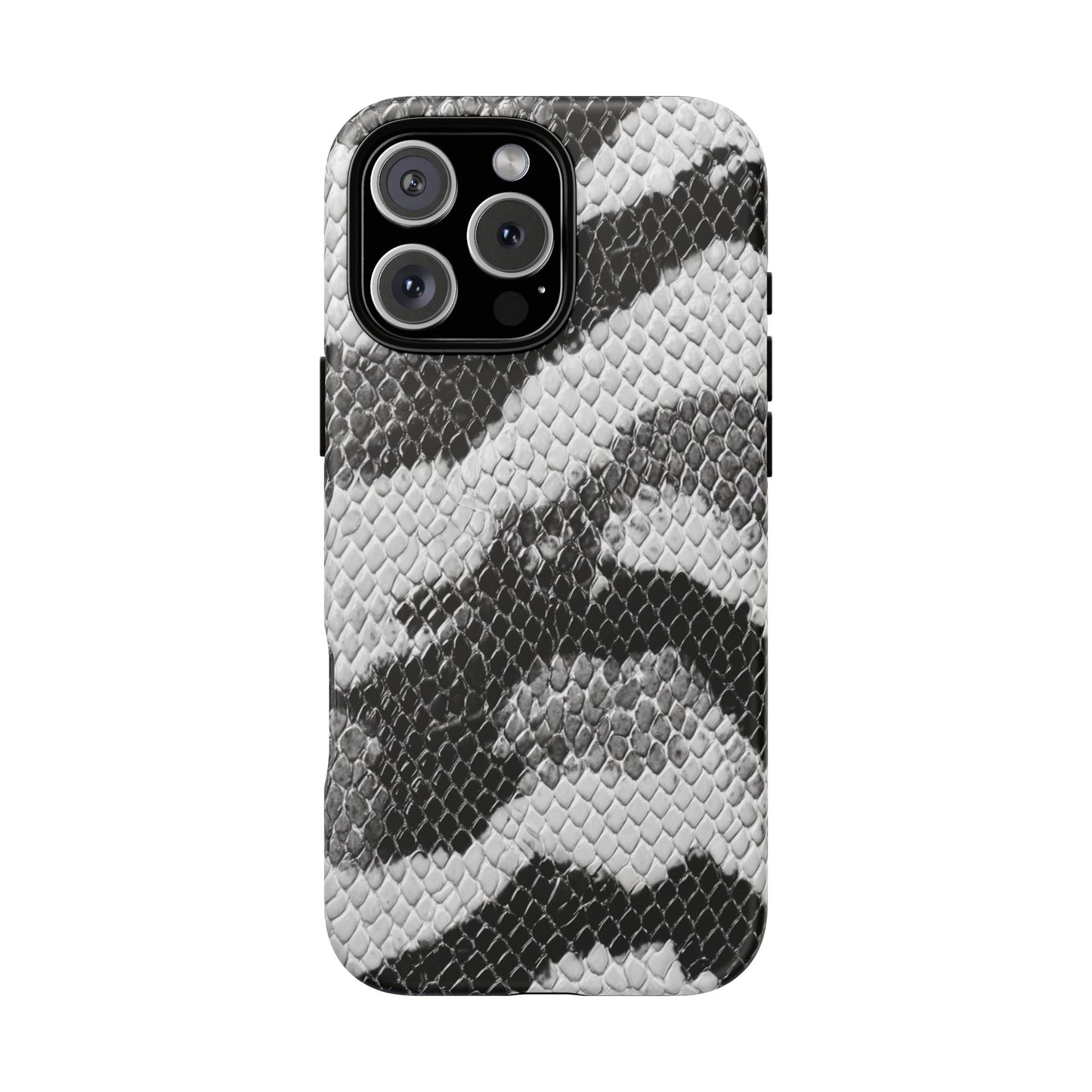Black & White Snakeskin [TOUGH CASE]