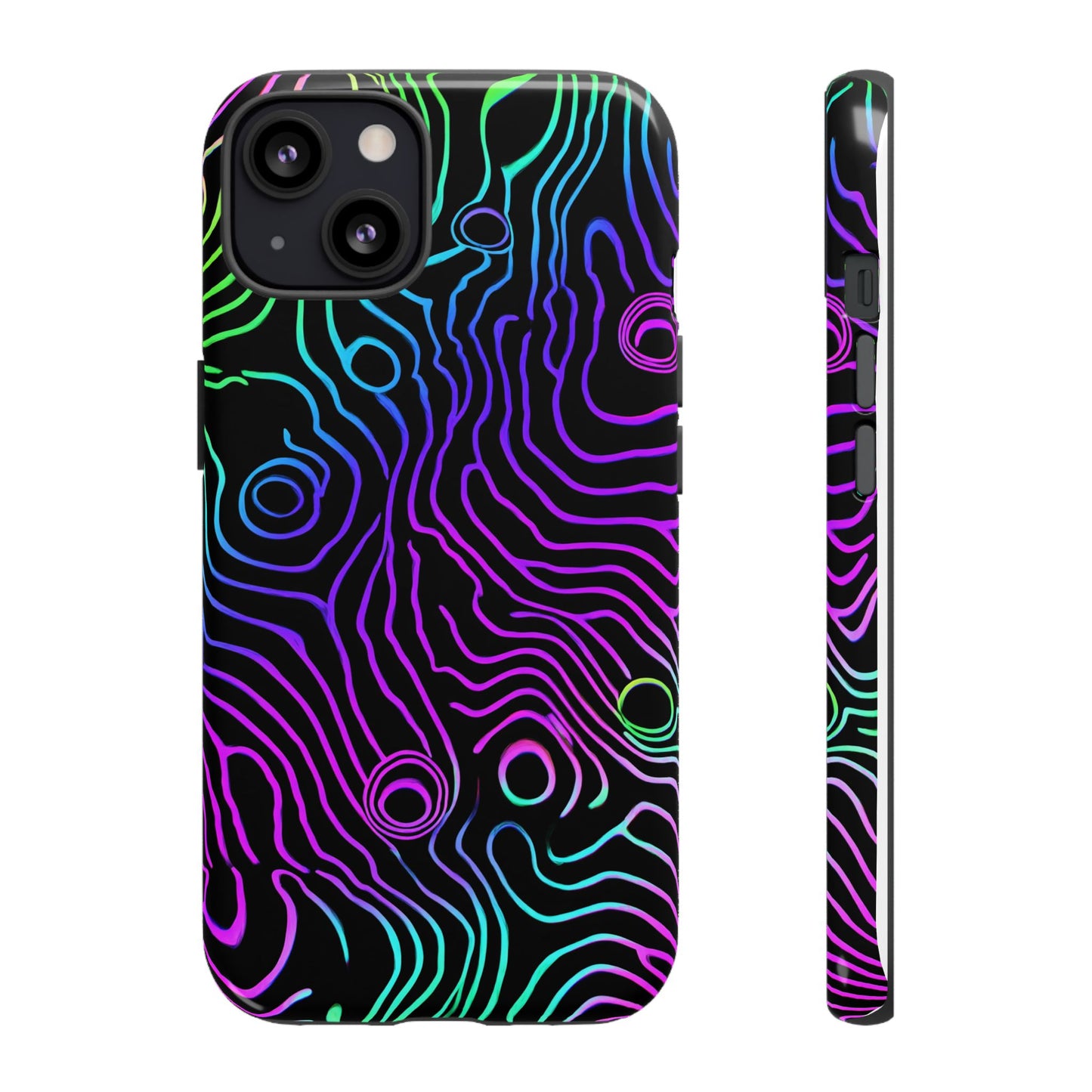 Topographic (iPhone X - iPhone 17 Pro Max) [TOUGH CASE]