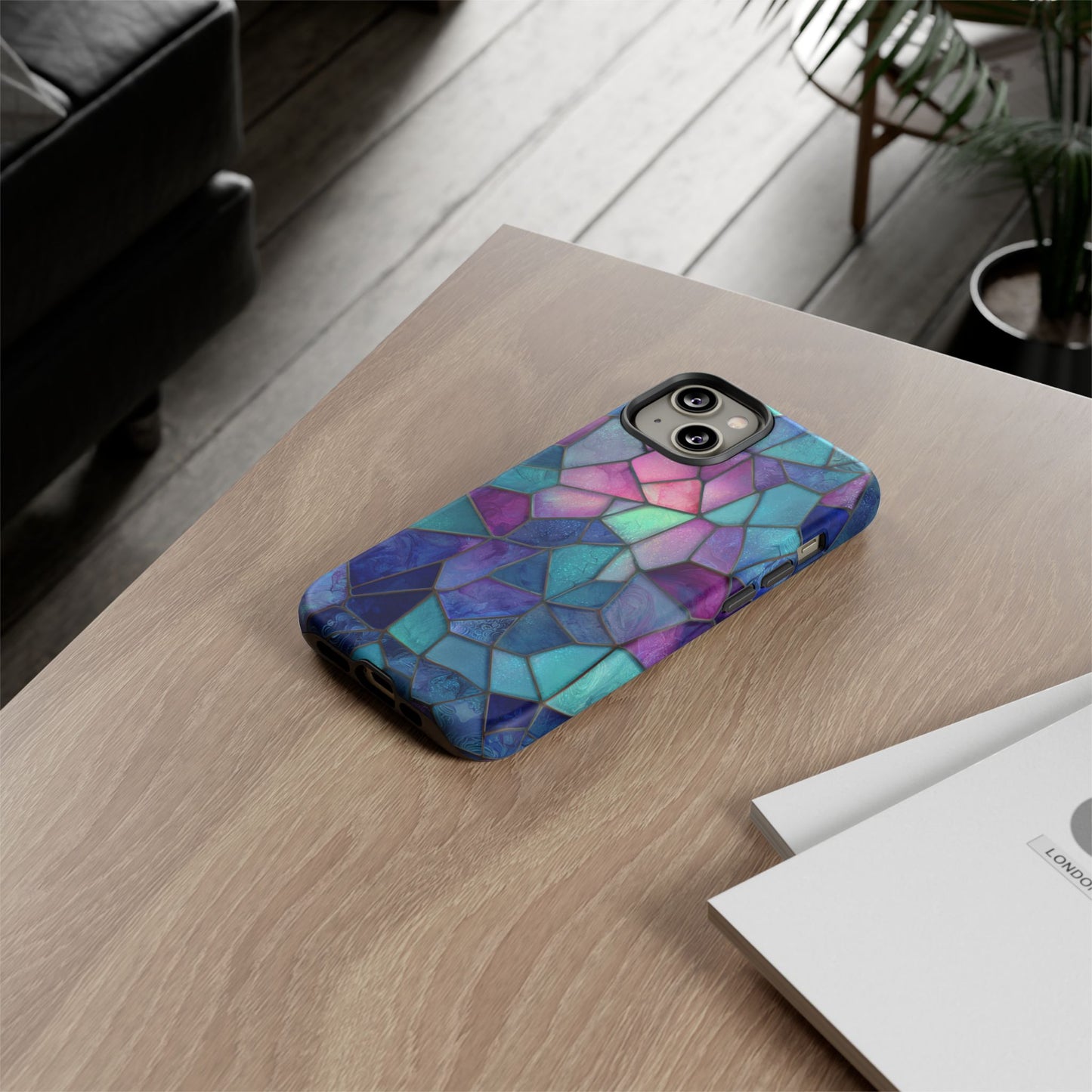 Stained Glass (iPhone X - iPhone 17 Pro Max) [TOUGH CASE]