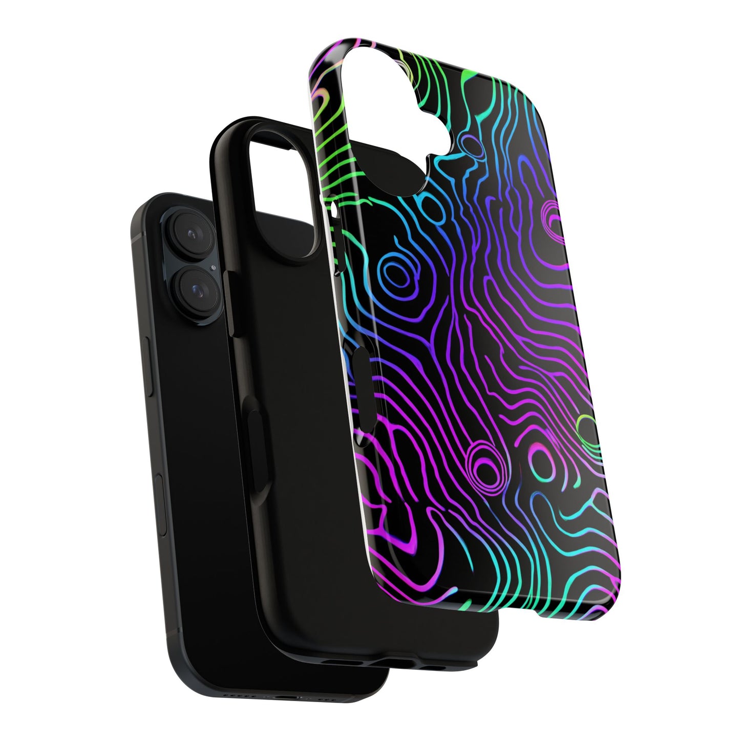 Topographic (iPhone X - iPhone 17 Pro Max) [TOUGH CASE]