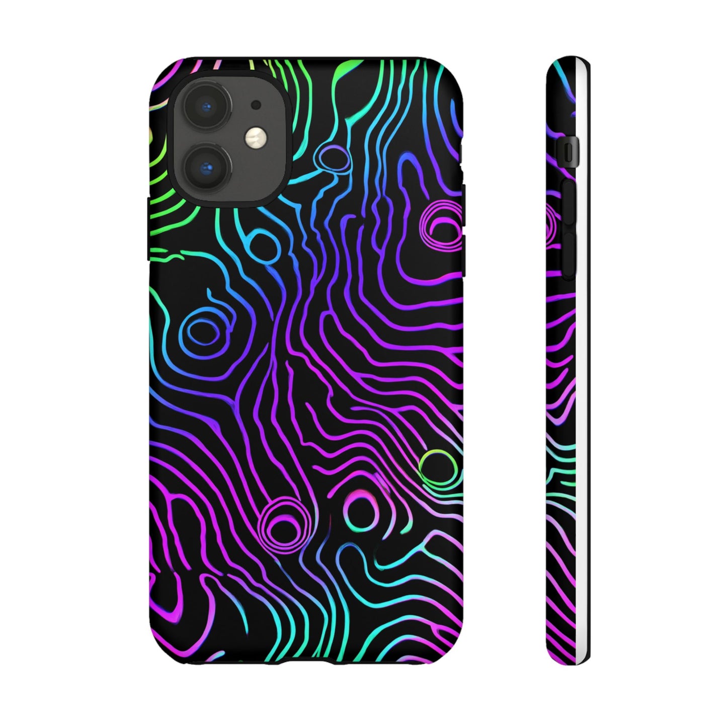 Topographic (iPhone X - iPhone 17 Pro Max) [TOUGH CASE]