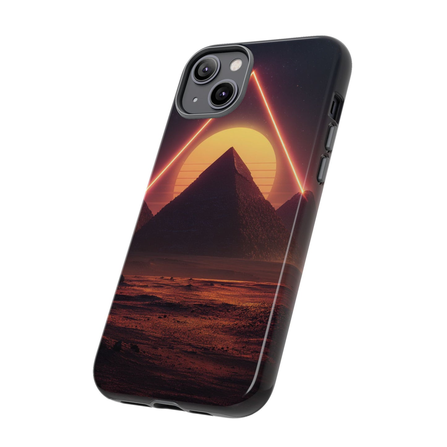 Retro Pyramid Sunset [TOUGH CASE]