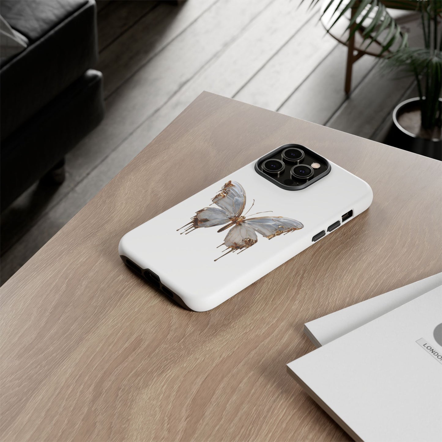 Butterfly 02 White Variant [TOUGH CASE]