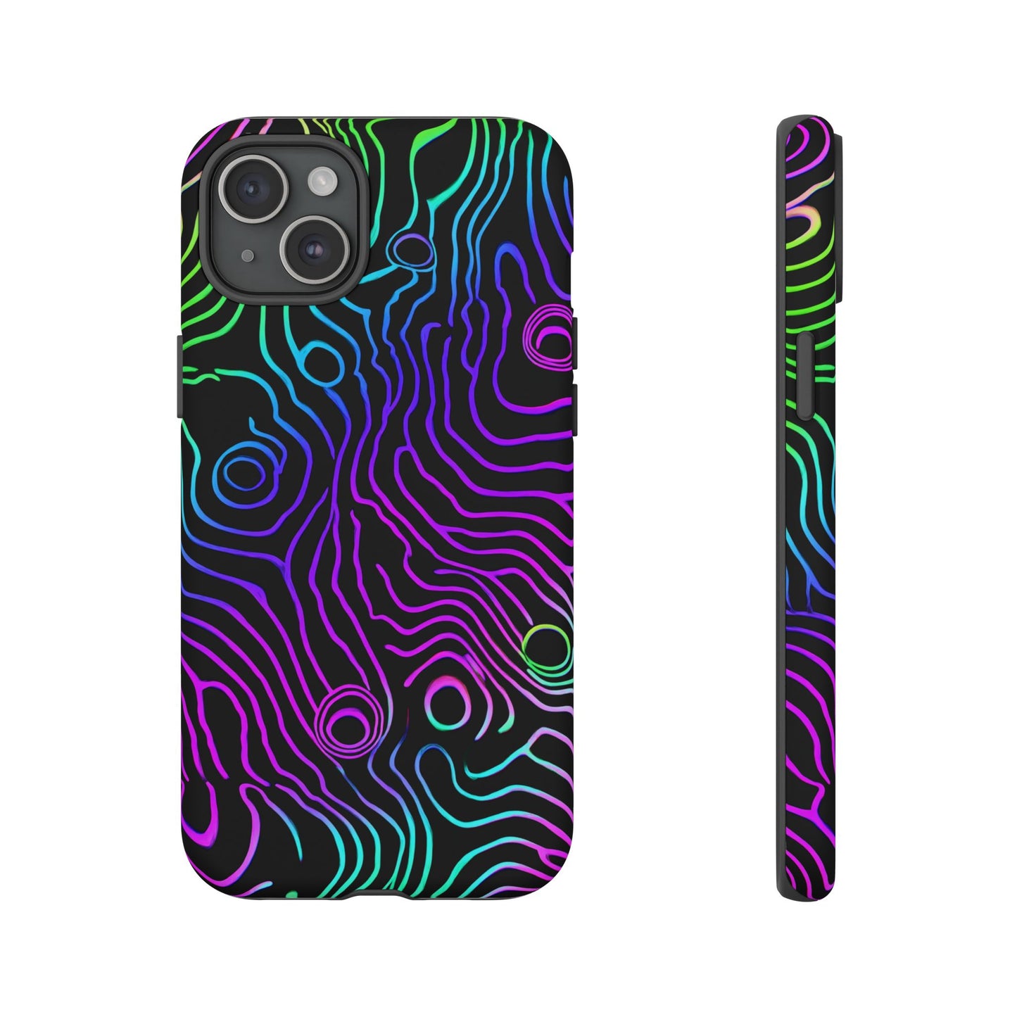 Topographic (iPhone X - iPhone 17 Pro Max) [TOUGH CASE]