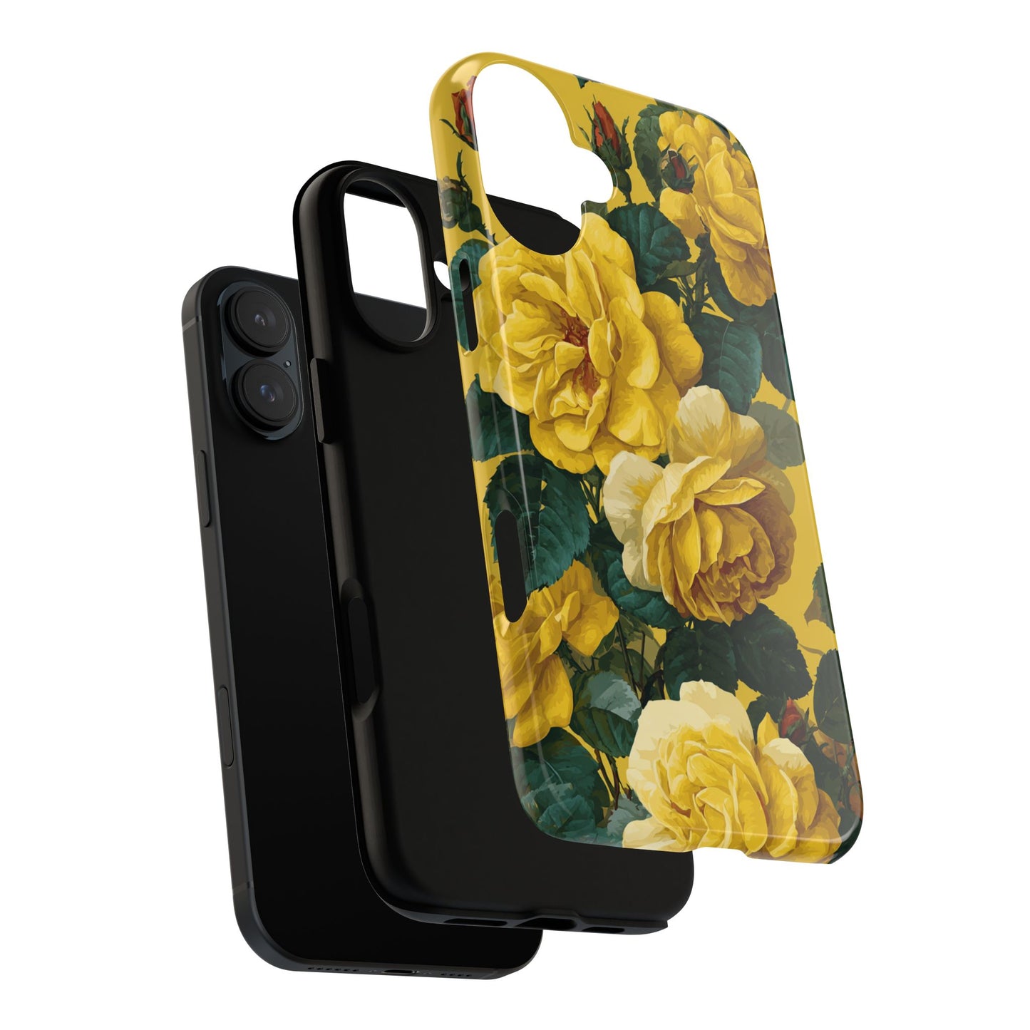 Floral Yellow Roses [TOUGH CASE]