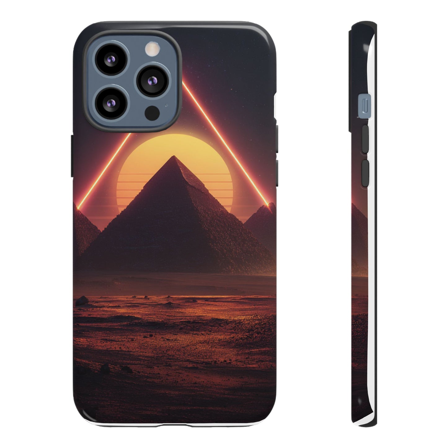 Retro Pyramid Sunset [TOUGH CASE]