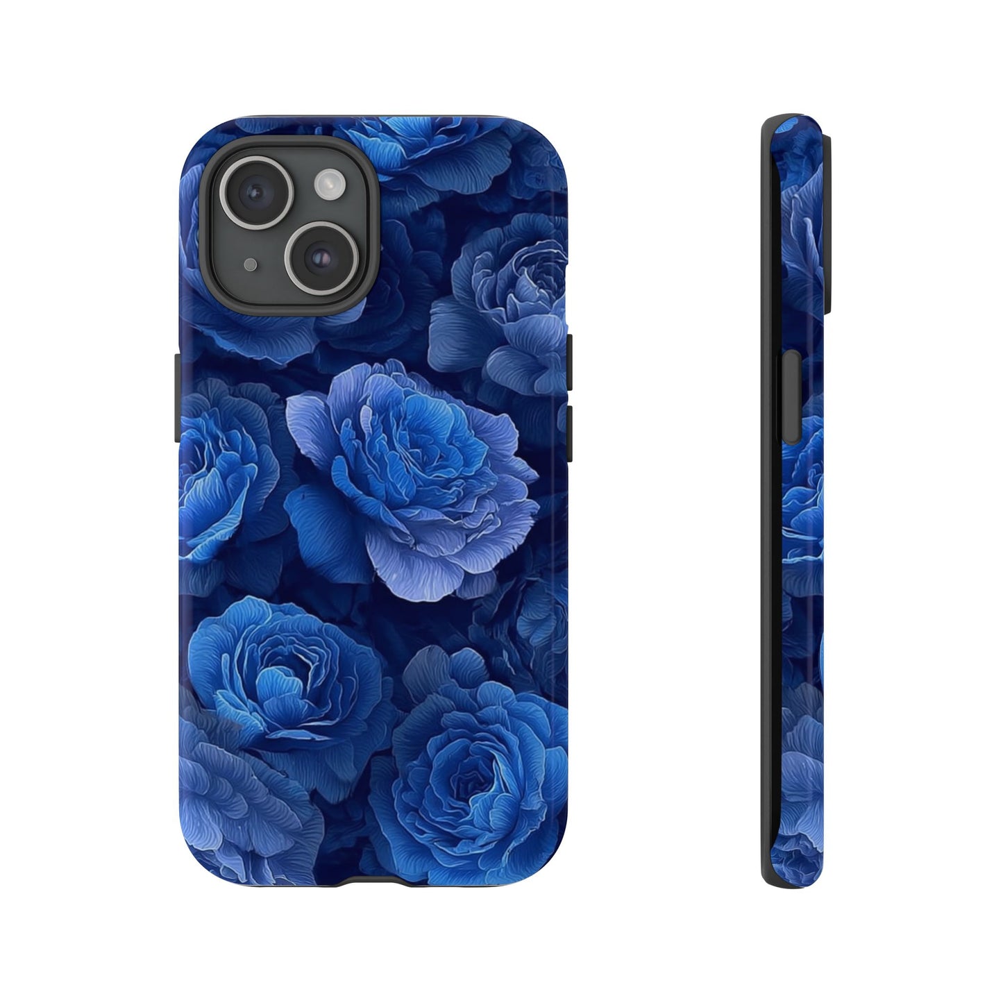 Floral Blue Roses [TOUGH CASE]