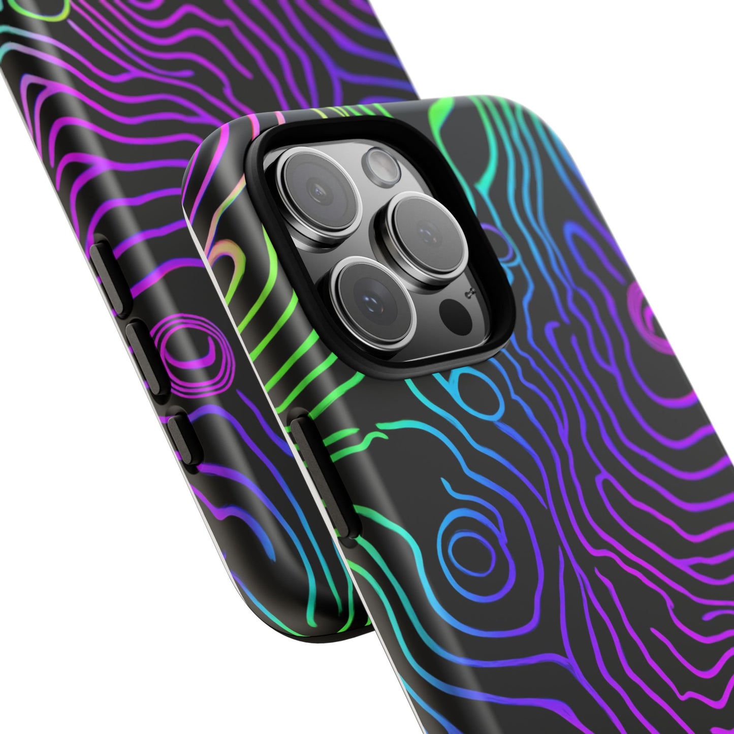Topographic (iPhone X - iPhone 17 Pro Max) [TOUGH CASE]