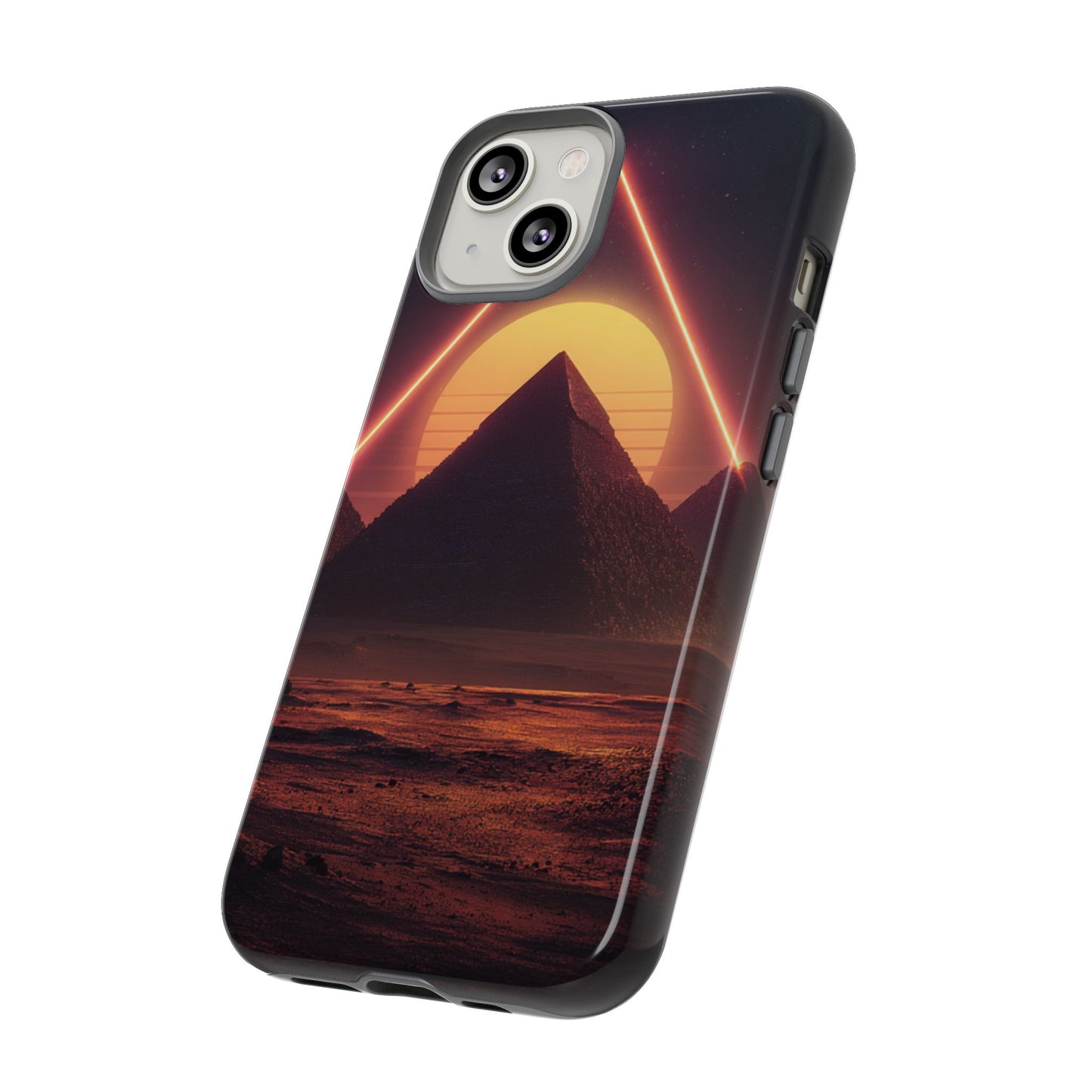 Retro Pyramid Sunset [TOUGH CASE]