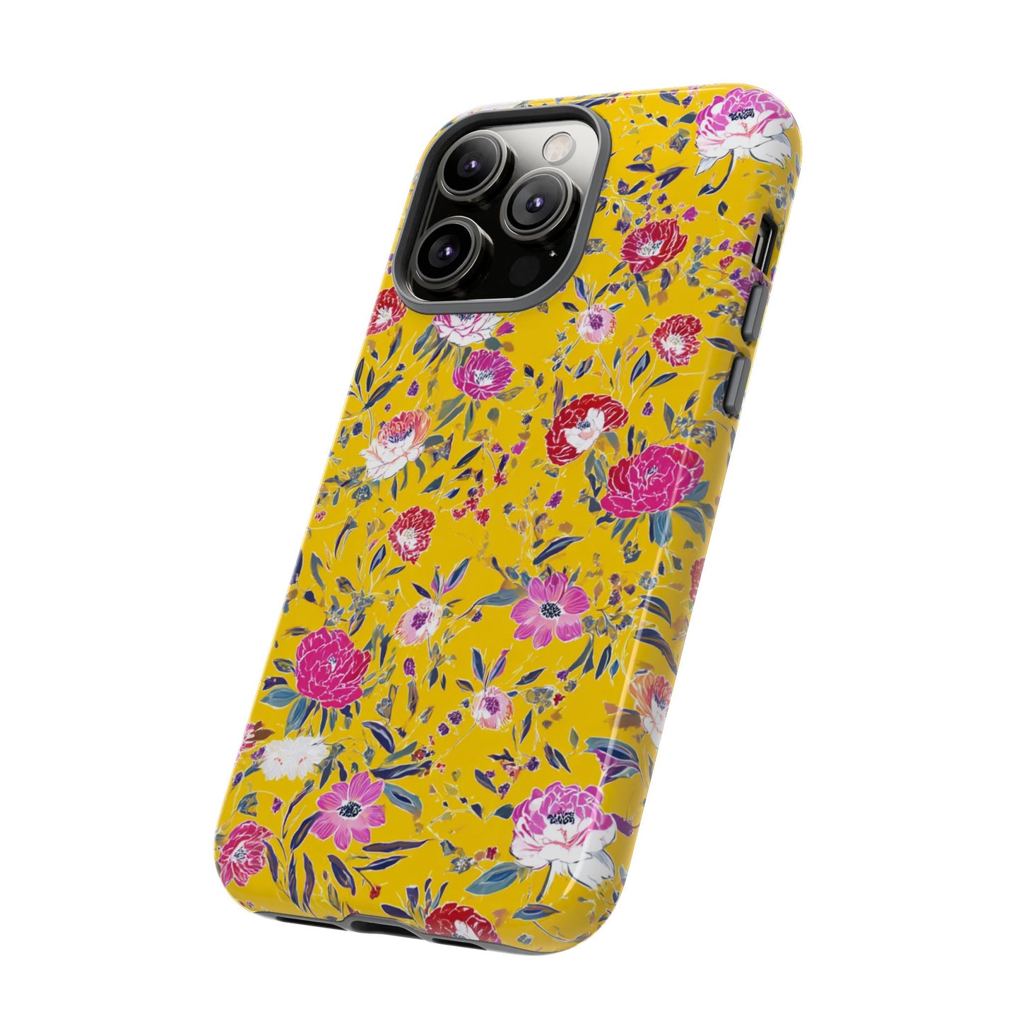 Floral 01 (iPhone X - iPhone 17 Pro Max) [TOUGH CASE]