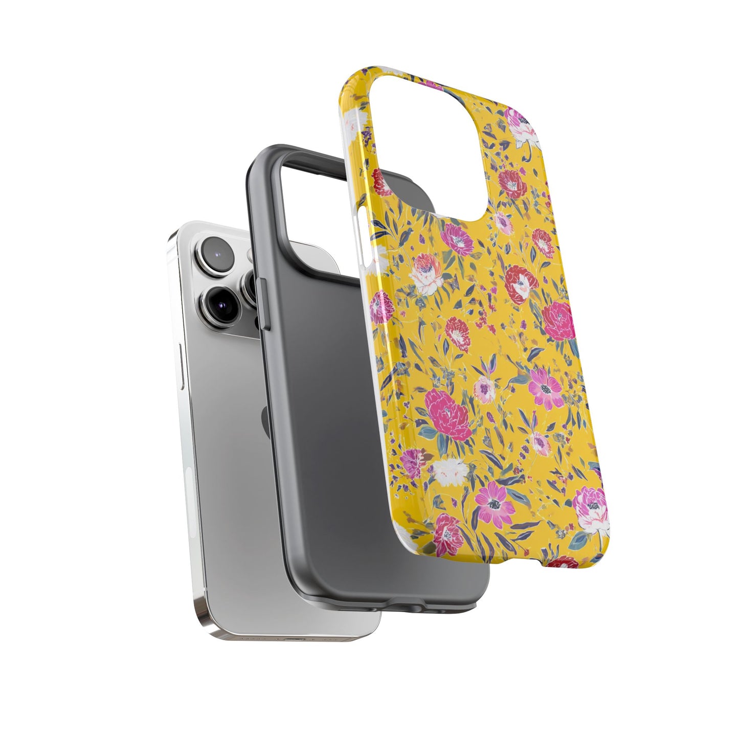Floral 01 (iPhone X - iPhone 17 Pro Max) [TOUGH CASE]