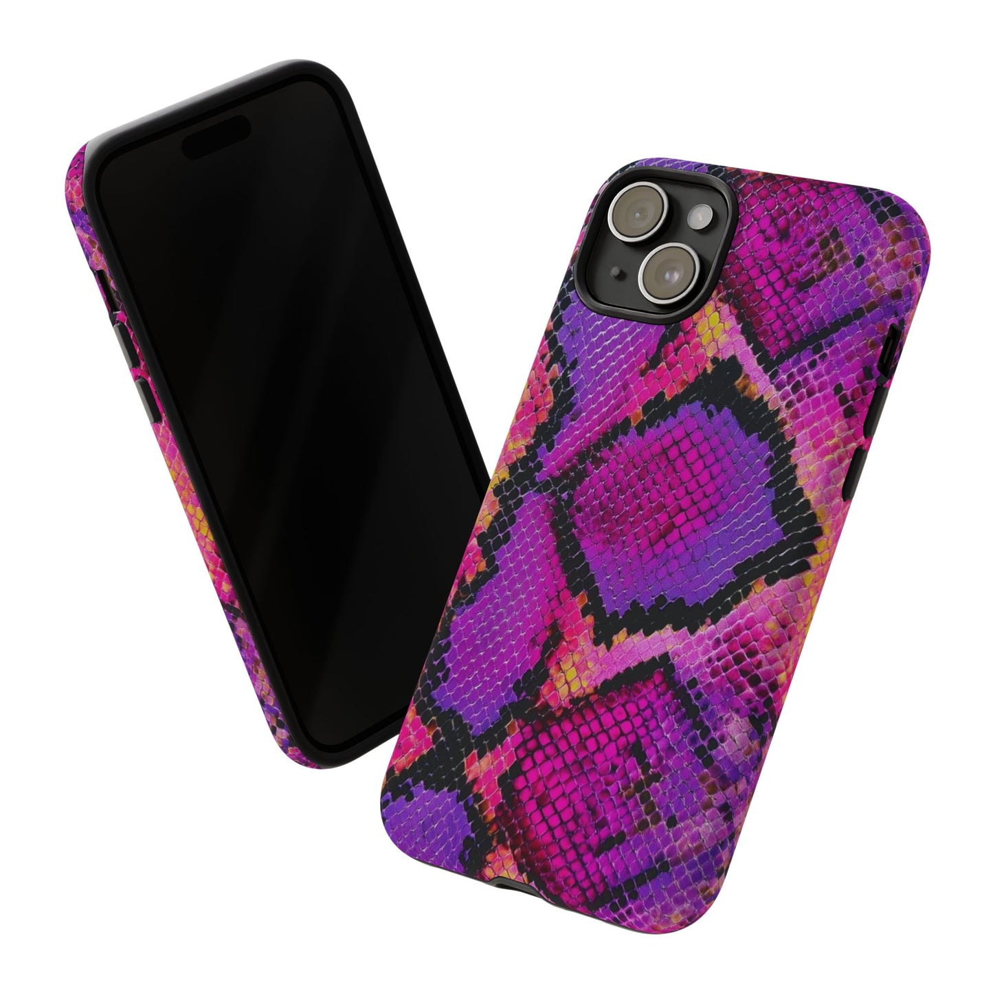 Purple Pink Snake Skin [TOUGH CASE]