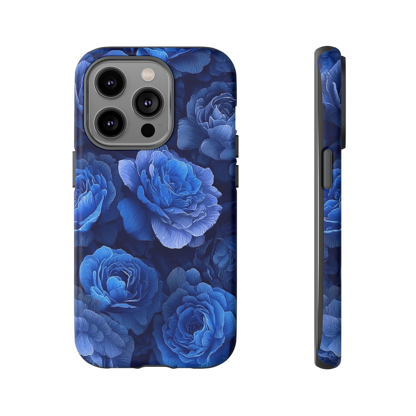 Floral Blue Roses [TOUGH CASE]