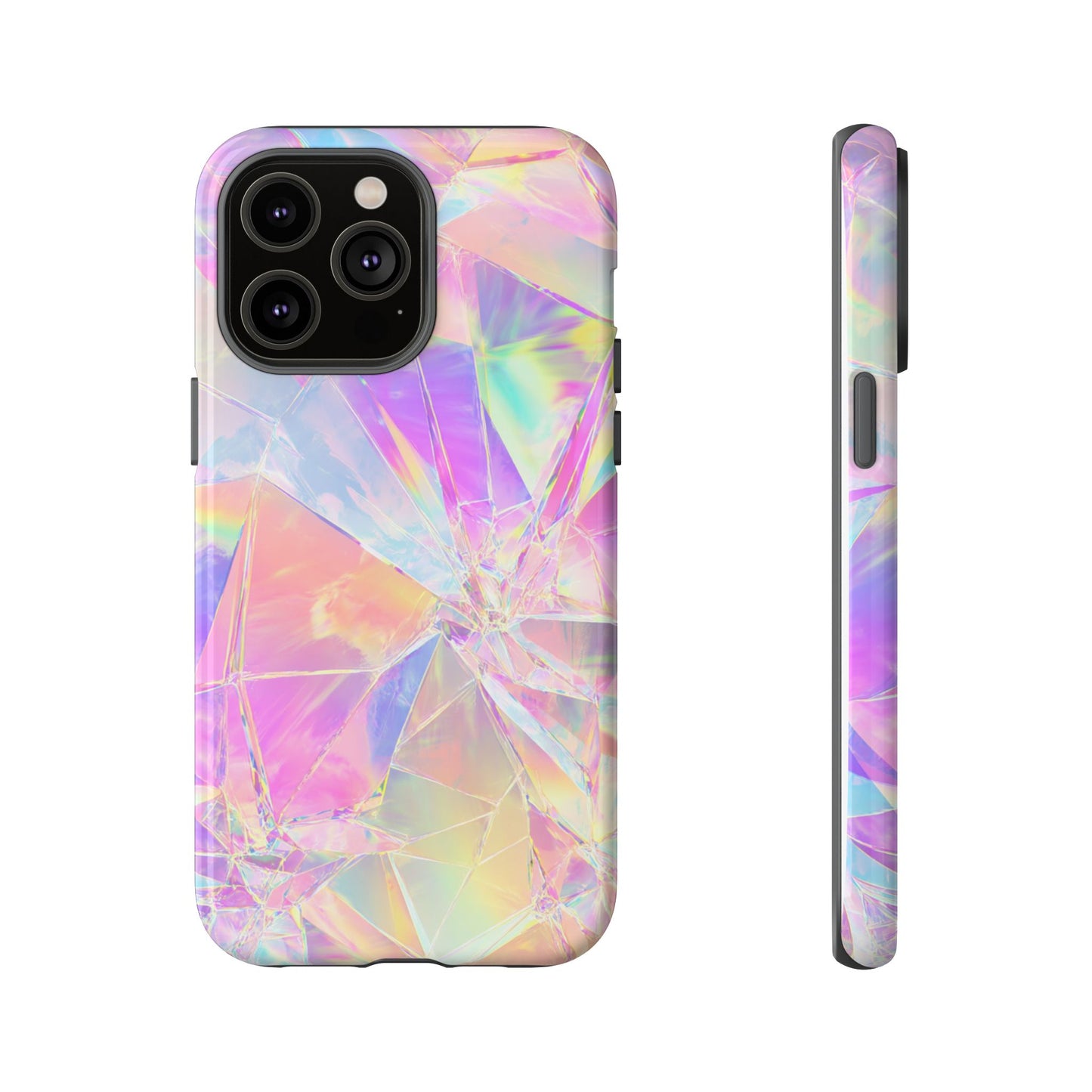 Iridescent Shards Phone Case (iPhone X - iPhone 17 Pro Max) [TOUGH CASE]