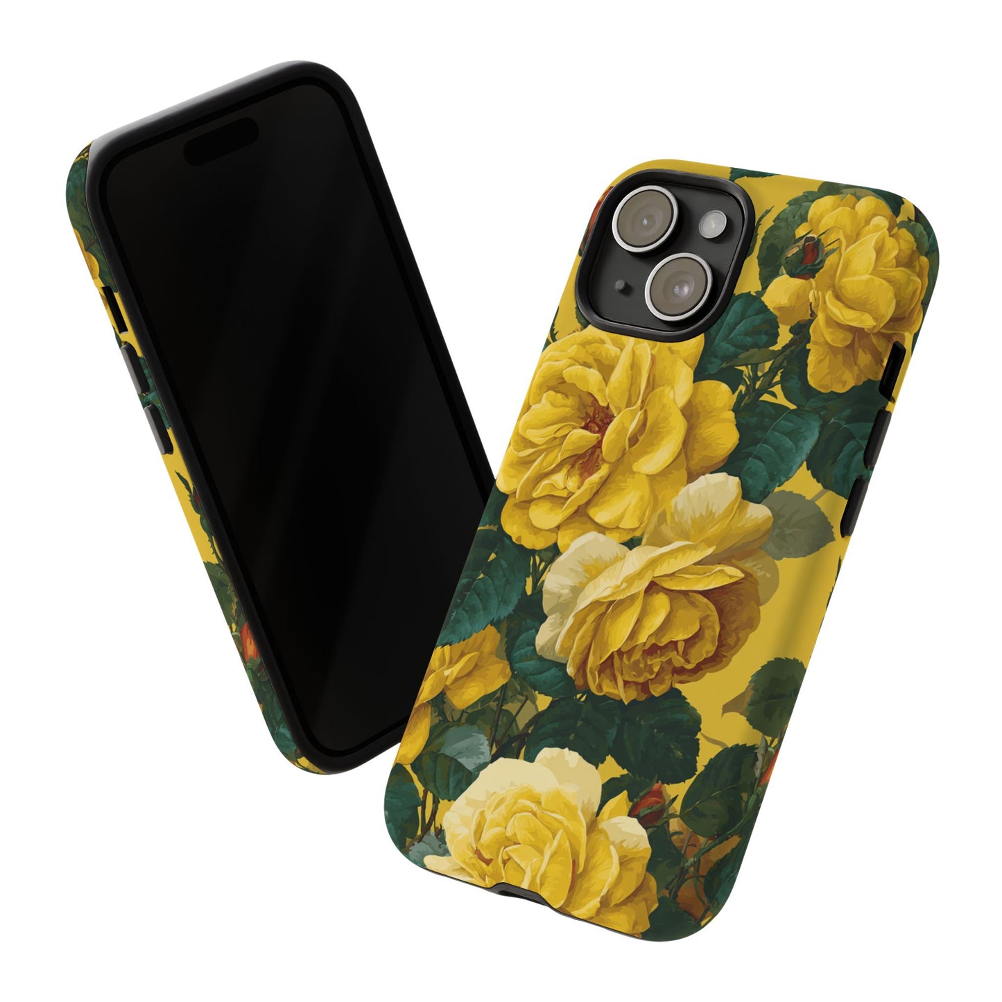 Floral Yellow Roses [TOUGH CASE]
