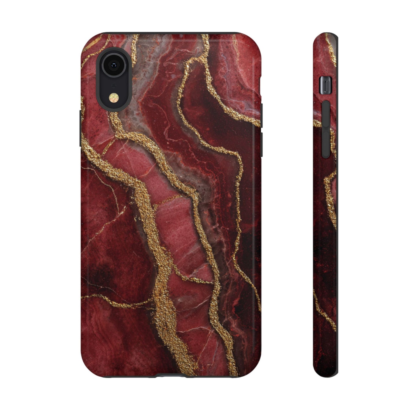 Red & Gold Marble [TOUGH CASE]