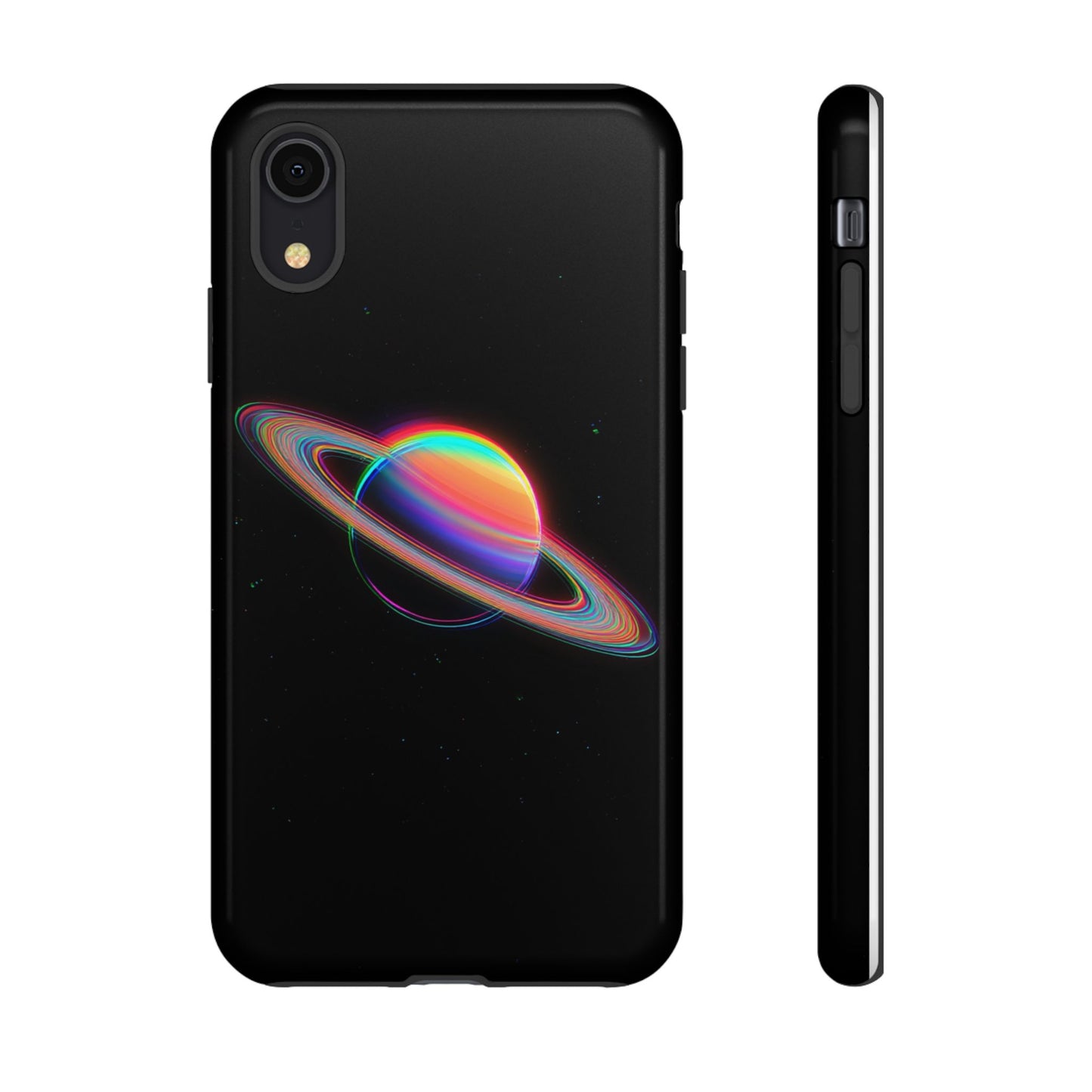 Glitched Saturn – (iPhone X - iPhone 17 Pro Max) [TOUGH CASE]
