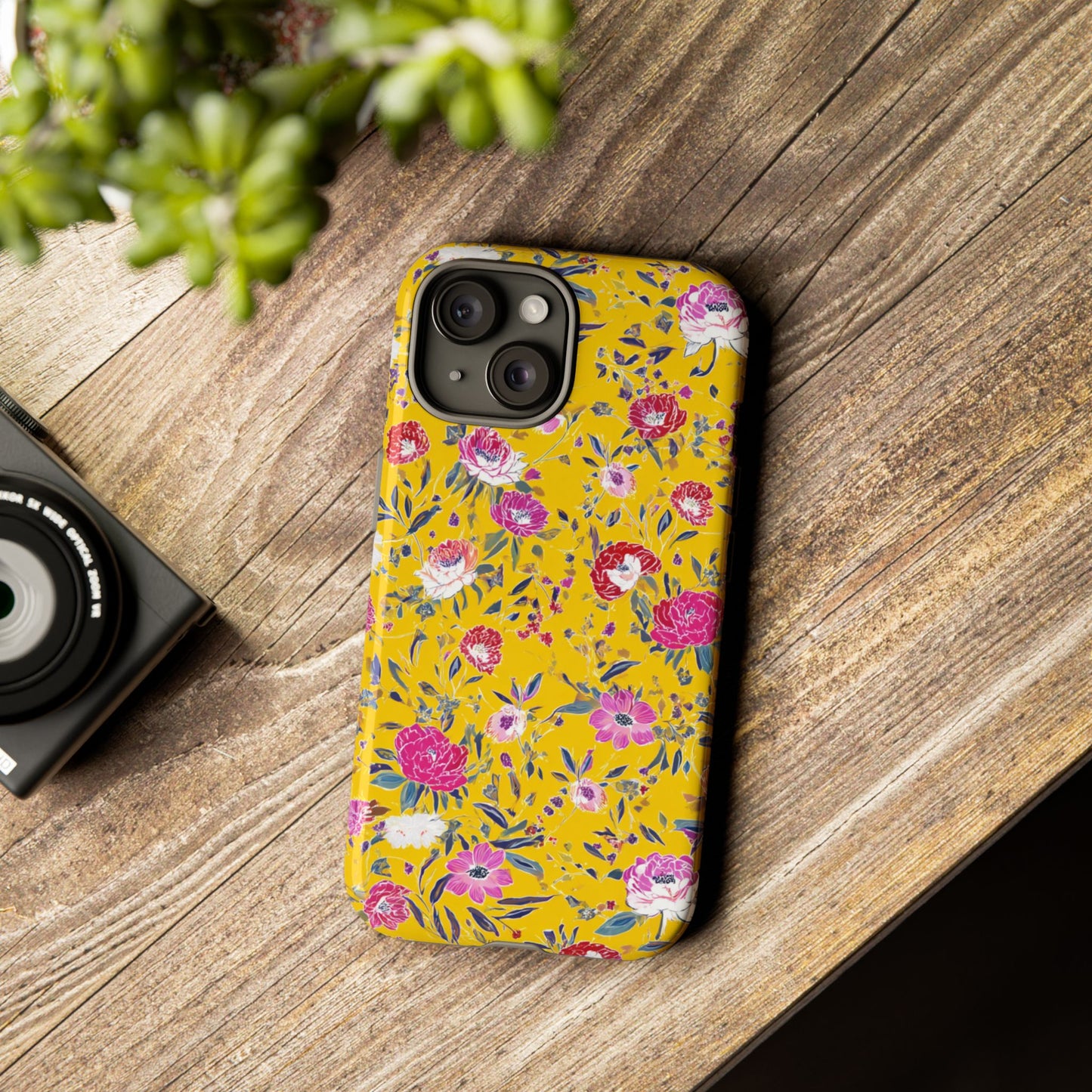 Floral 01 (iPhone X - iPhone 17 Pro Max) [TOUGH CASE]