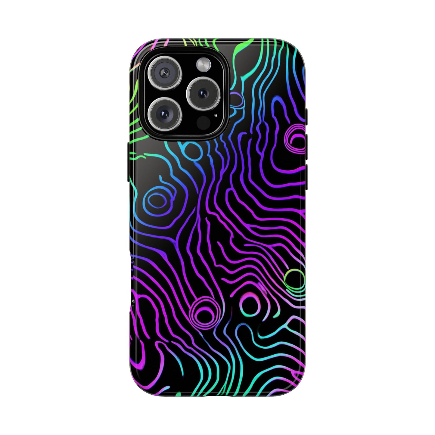 Topographic (iPhone X - iPhone 17 Pro Max) [TOUGH CASE]