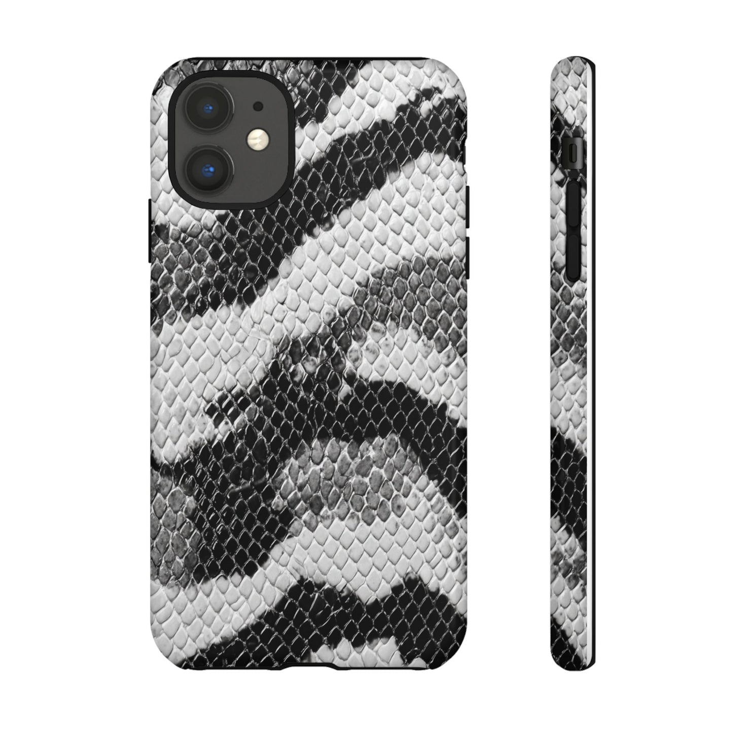 Black & White Snakeskin [TOUGH CASE]
