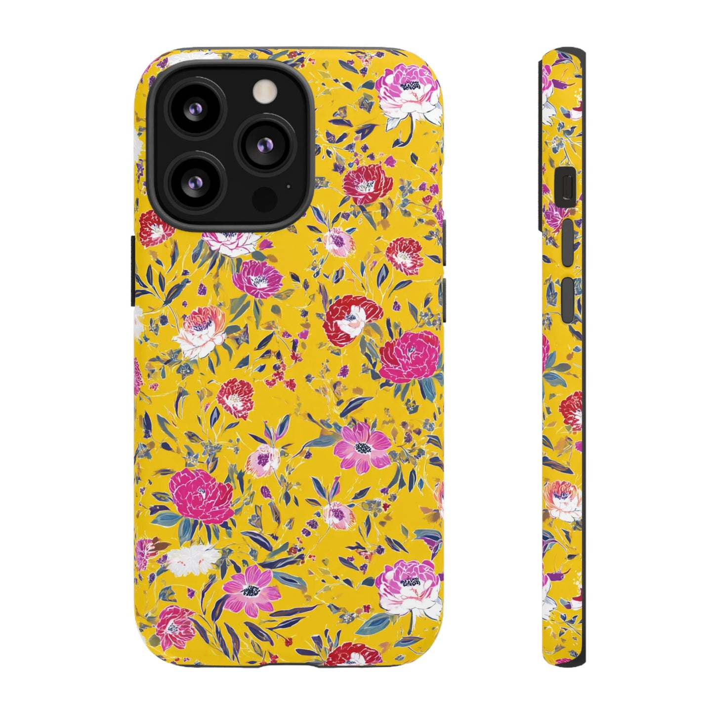 Floral 01 (iPhone X - iPhone 17 Pro Max) [TOUGH CASE]