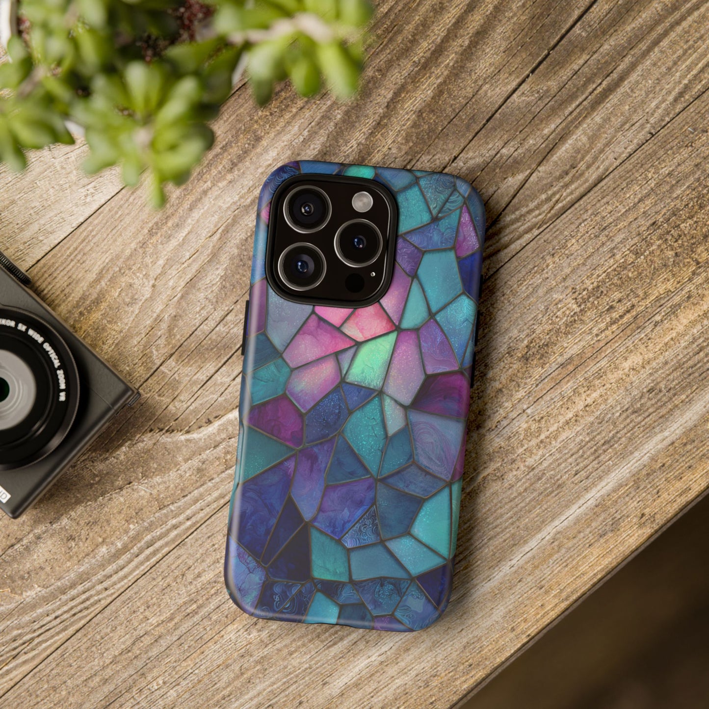 Stained Glass (iPhone X - iPhone 17 Pro Max) [TOUGH CASE]