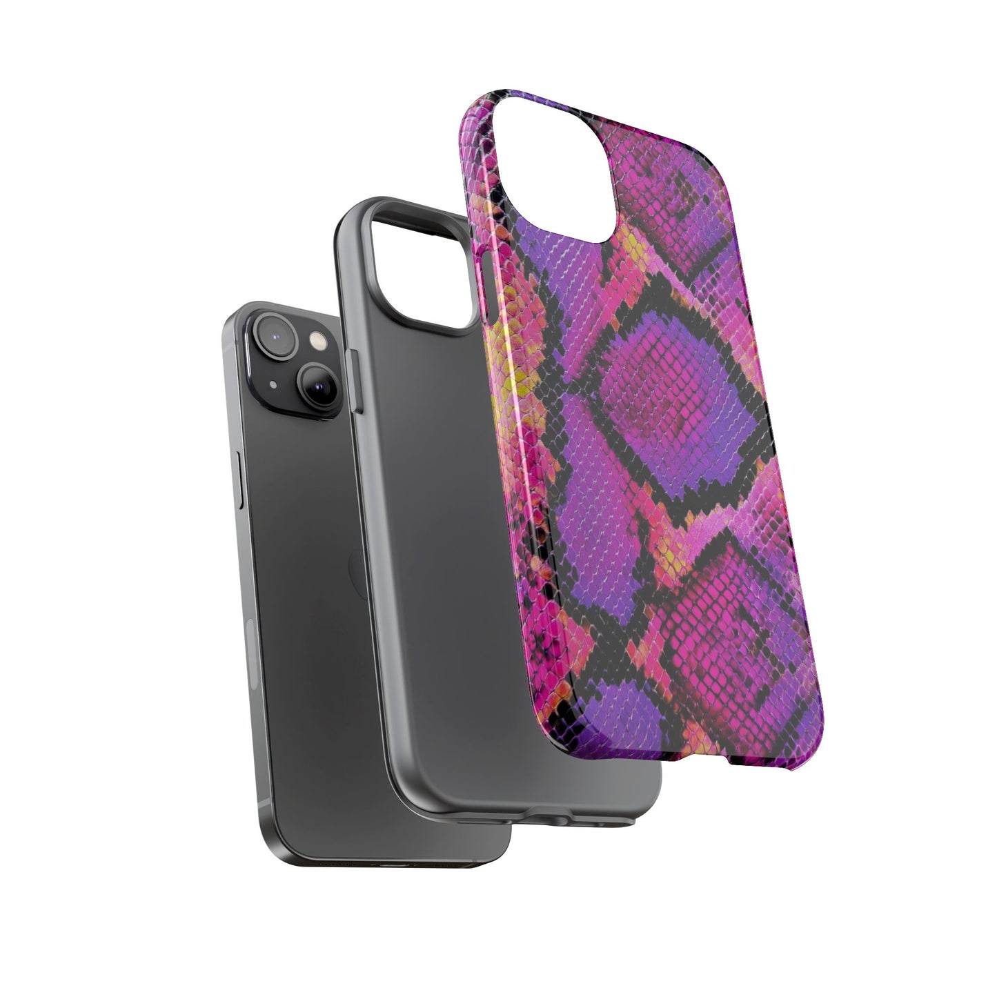Purple Pink Snake Skin [TOUGH CASE]