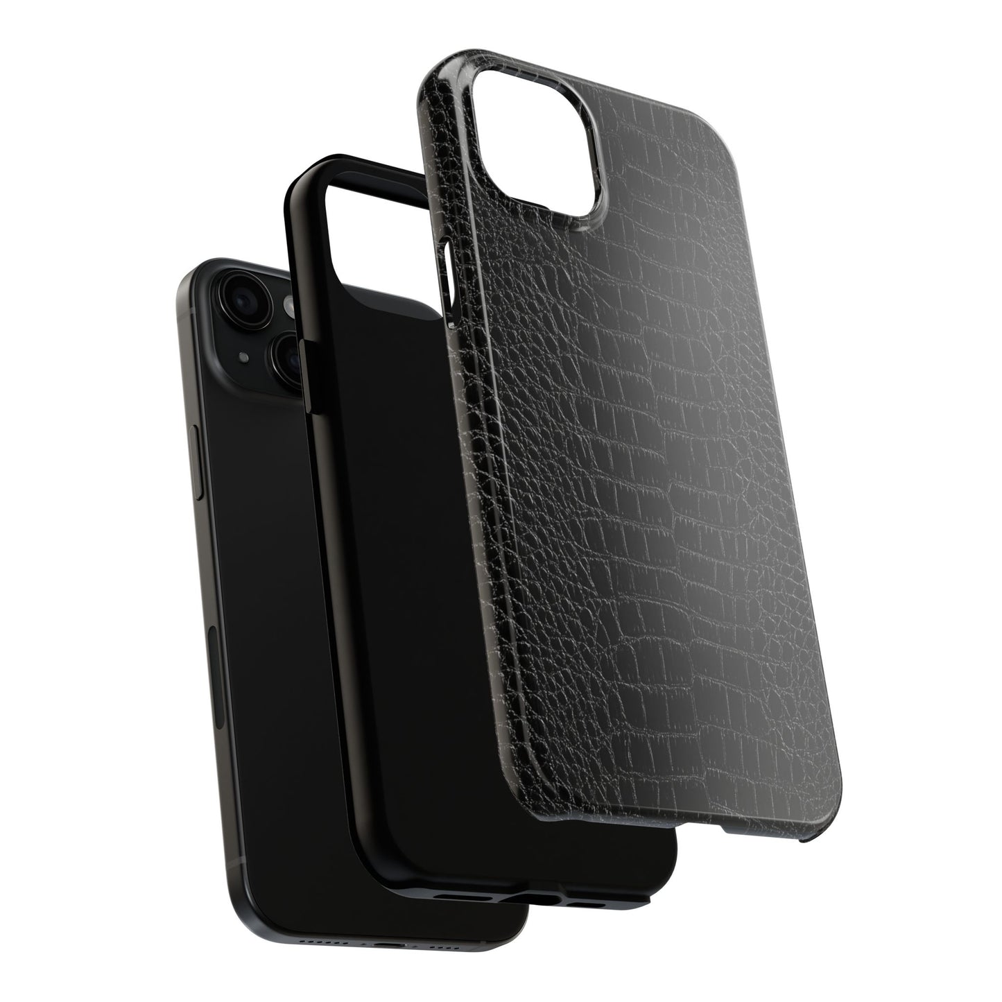 Black Crocodile Skin
