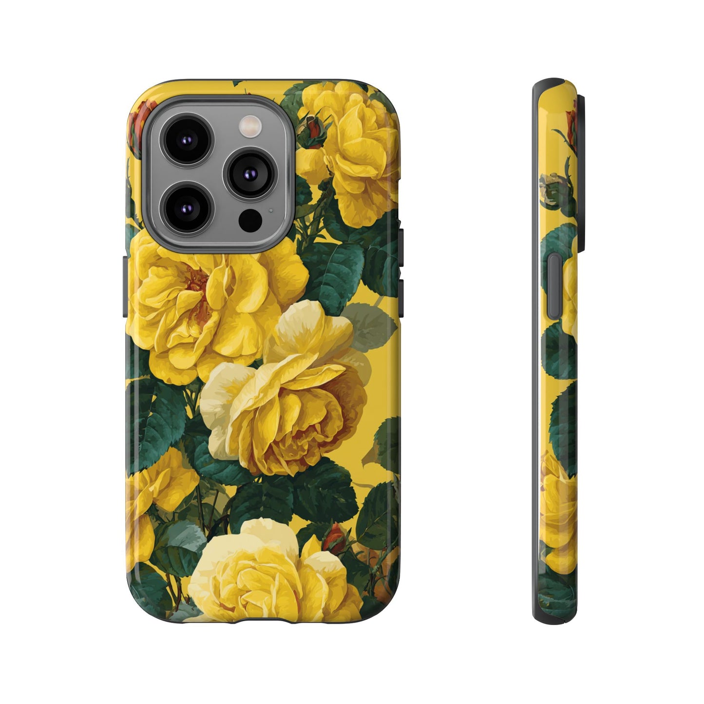 Floral Yellow Roses [TOUGH CASE]