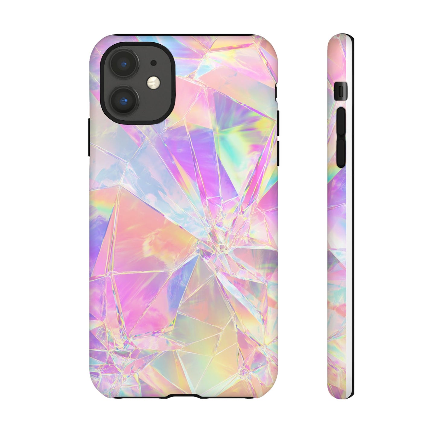 Iridescent Shards Phone Case (iPhone X - iPhone 17 Pro Max) [TOUGH CASE]