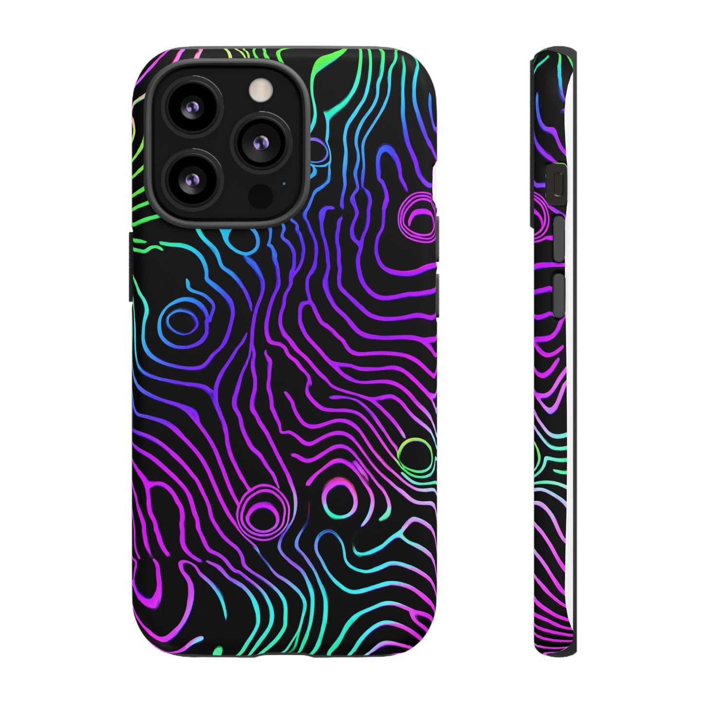 Topographic (iPhone X - iPhone 17 Pro Max) [TOUGH CASE]