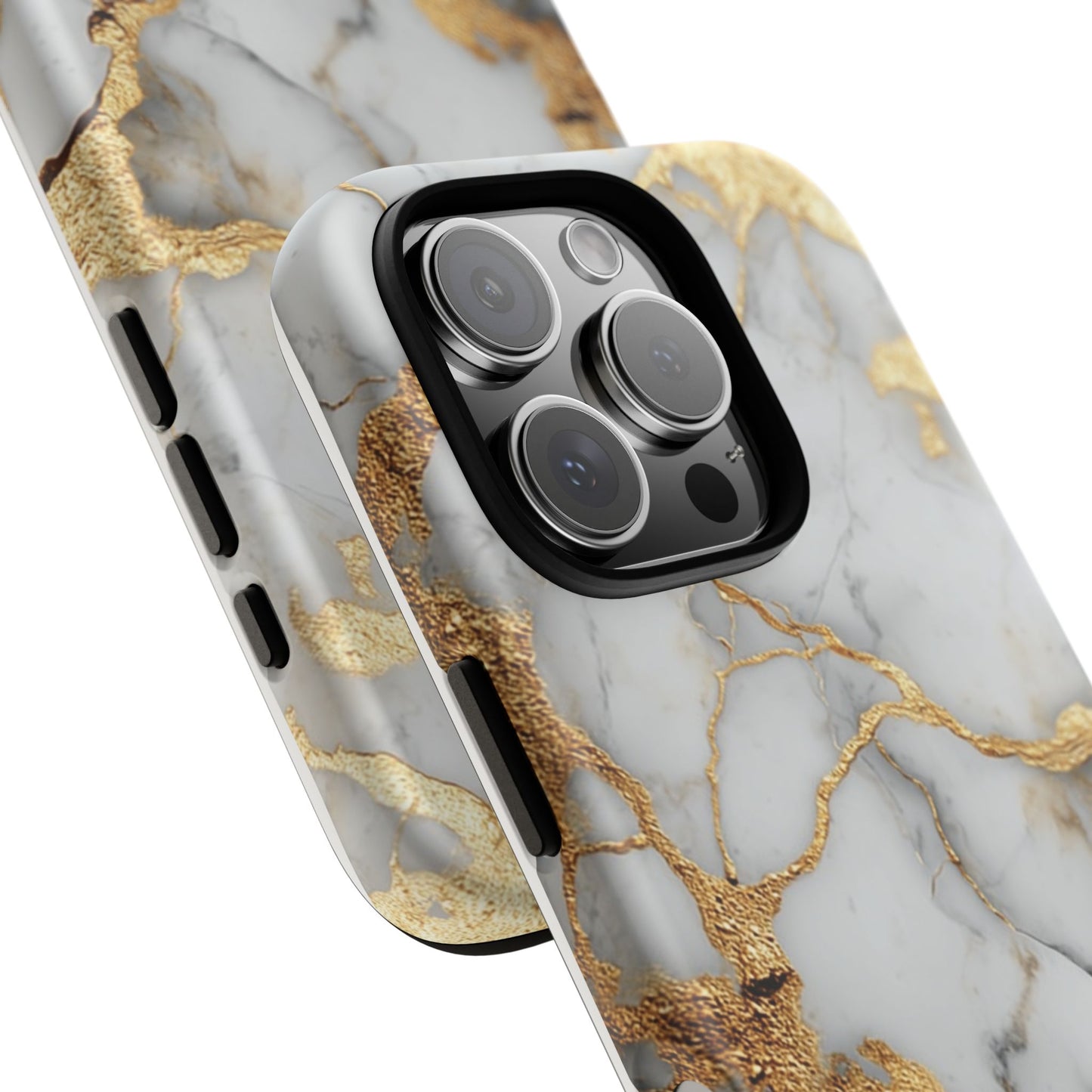 White & Gold Marble [TOUGH CASE]